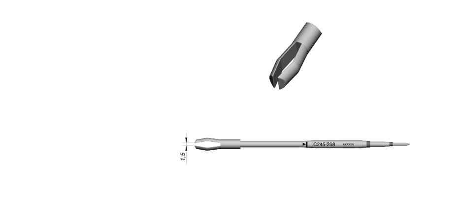 C245268 - Special produced for fast soldering on mal contacts